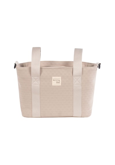 Walking Mum Eco Mum Crossbody Bebek Bakım Çantası Apricot Bej