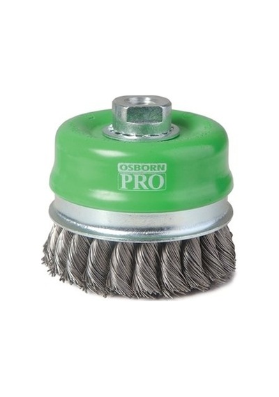 Çanak Fırça Vidalı İnox D80 M14 0.50 8.500 N11.22651