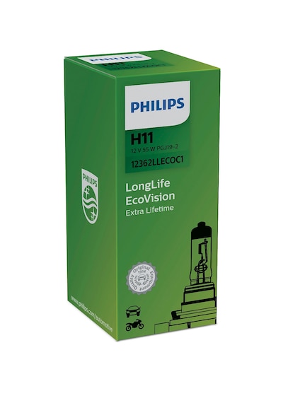 Philips 12v. H11 Ampul Uzun Ömür 4x No:12362ll