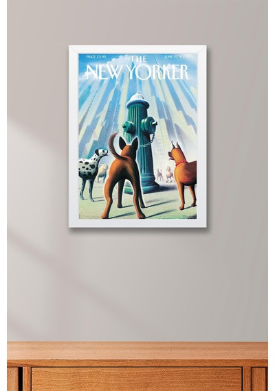 The New Yorker Çerçeveli Tablo June 27 2005