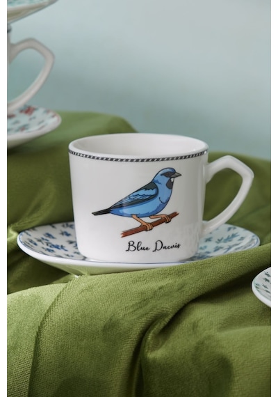 Karaca  Vogel 6 Kişilik Kahve Fincan Takımı 80 ml