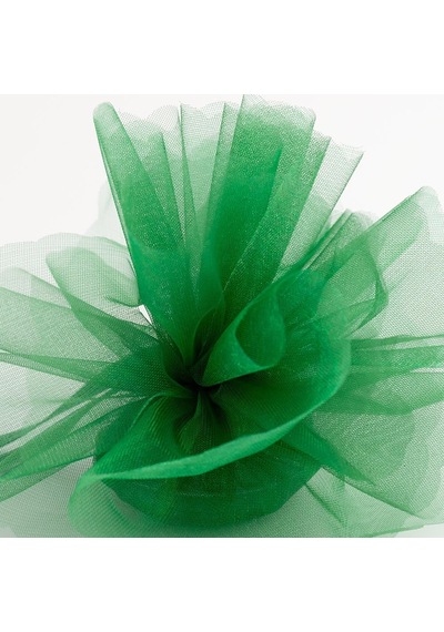 27 Metrex70 Cm Koyu Yeşil Süsleme Tülü Koyu Yeşil Tül Araba Düğün Dekor Tül Green Decoratıon Tulle