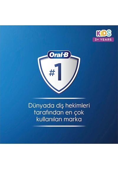 Oral-B Lightyear D100 Çocuk Şarjlı/Elektrikli Diş Fırçası  + Seyahat Kabı Özel Seri