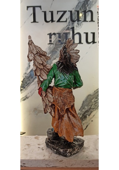 Kızıl Derili Dekoratif Biblo