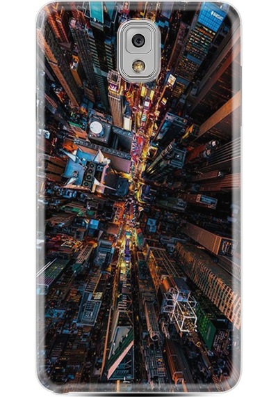Samsung Uyumlu Galaxy Note 3 Kılıf Silikon City 1341