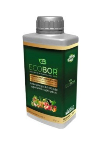 Eco Bor Organik Sıvı Gübre 500ml - Sert Çekirdekli Ve Kabuklular 1 kg