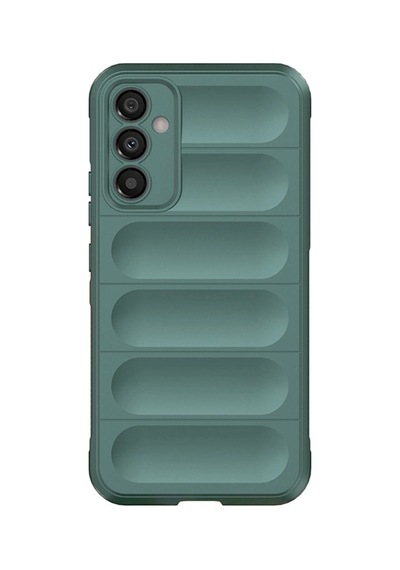Galaxy Uyumlu. A15 4g Kılıf Optimum Silikon - Koyu Yeşil