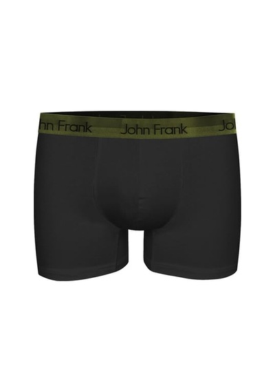 John Frank Premium Erkek Boxer Jfbpb02 Siyah