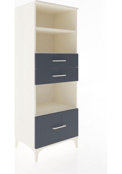 Hyperion Dolap 3 Raflı 3 Çekmeceli 60x44x163 Aytaşı-antrasit Aytaşı Hyperion Dolap 3 Raflı 3 Çekmeceli 60x44x163 Aytaşı-antrasit Aytaşı