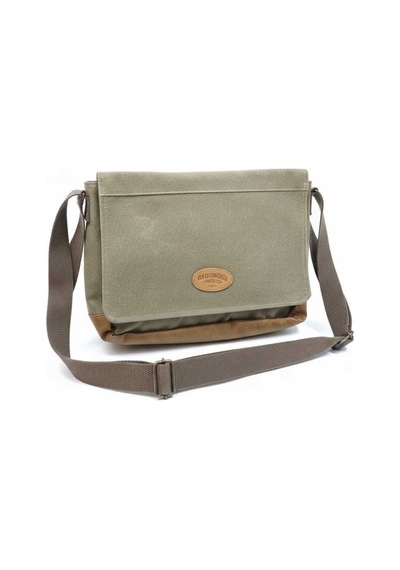 Old Cotton Cargo Boıse Computer Bag Omuz Çantası Kahverengi