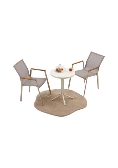 Home Next Bistro Masa Takımı - Krem - 55x55x70 Cm Diğer