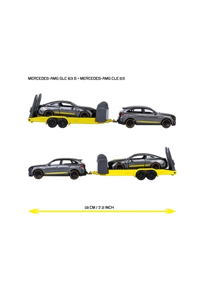 8502103000 Mercedes-amg Deluxe Trailer 3-asst Belirtilen Fiyat, Tekli Satış İçin Adet Fiyatıdır. Çok Renkli