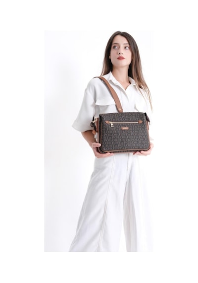 Just Polo Kadın Çapraz Ve Omuz Çantası Jps2068m Kahverengi Taba Kahverengi Taba