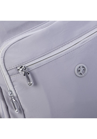 Nas Bag Büyük Boy Unisex Hafif Ve Su Geçirmez Çok Gözlü Sırt Çantası Gri