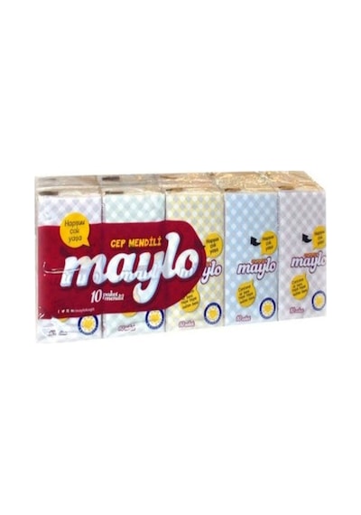 Maylo Cep Mendili 10'lu Paket X3 Adet