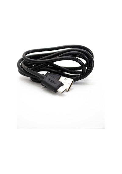 Philips Uyumlu DLC3541U USB-A Micro USB Şarj ve Data Kablosu 1.2M Siyah