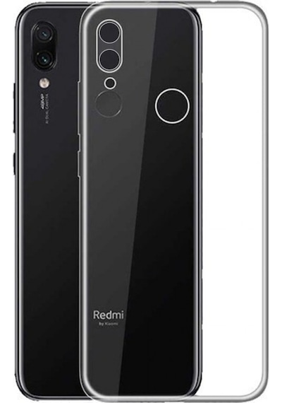 Xiaomi Redmi Note 7 Pro Uyumlu Kamera Korumalı 3D Şeffaf Silikon Kılıf 546606643