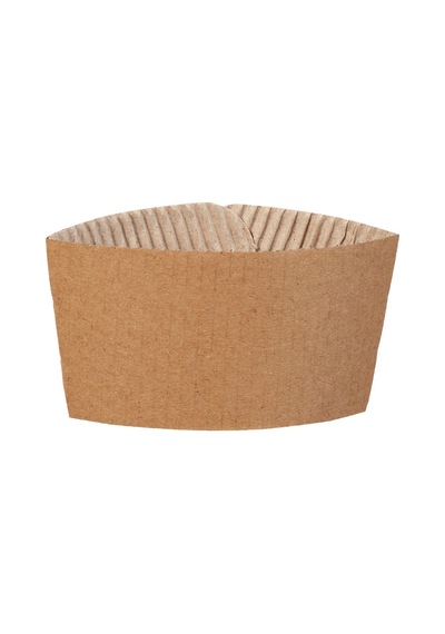 Fon Sanal Bardak Kılıfı 500 Adet 14-16 Oz Kraft Karton Bardak Koruyucu Tarı 16 Adet