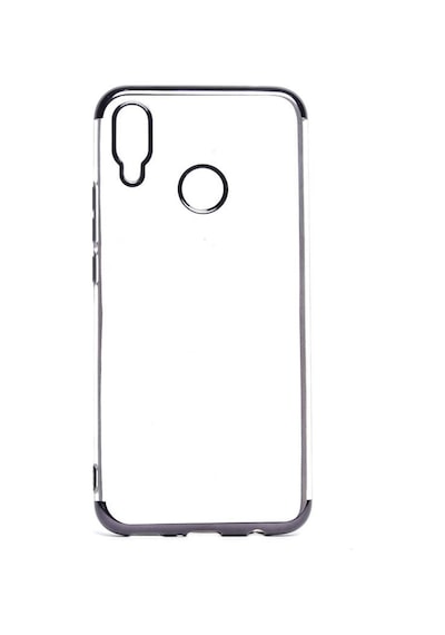 Huawei P Smart Plus Kılıf Zore Dört Köşeli Lazer Silikon Kılıf