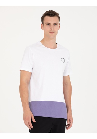 Pierre Cardin Erkek Beyaz Tişört 50265498-vr013 Beyaz
