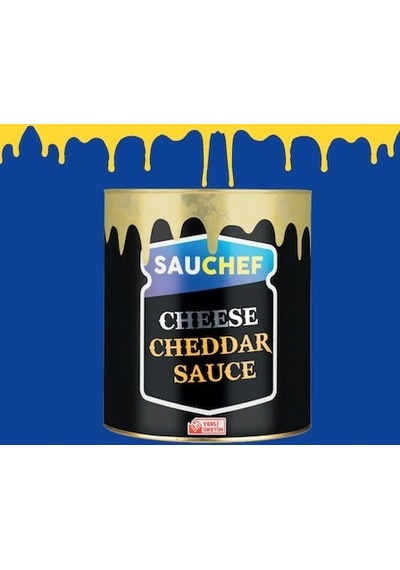 Sauchef Cheddar Sauce Peynir Sosu 2800 G