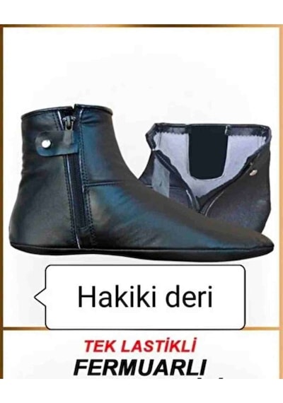 Mifrolu Keçi Derisi Mest Siyah