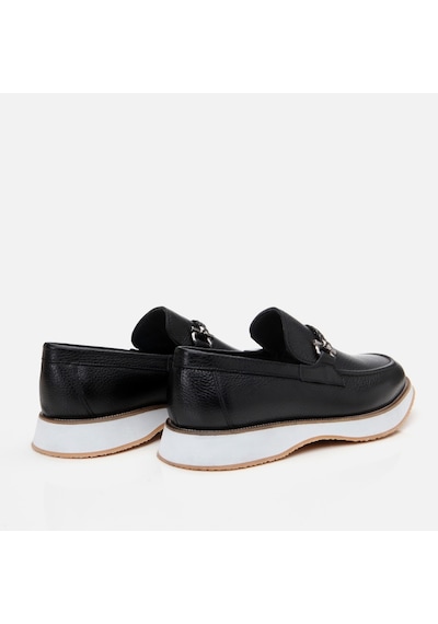 Hotiç Hakiki Deri Siyah Erkek Loafer 02ayh305240a100 Siyah-black Siyah