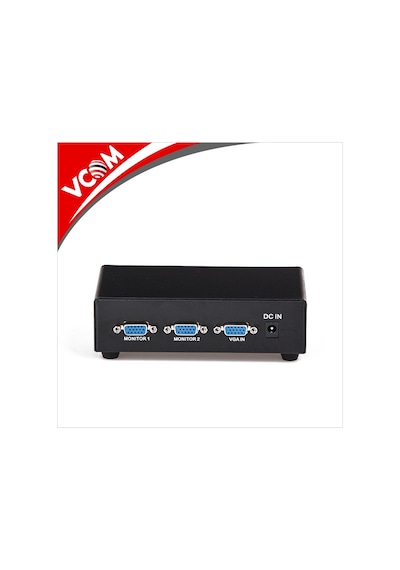 Vcom Dd132 1-2 Port 350Mhz Metal Vga Splitter