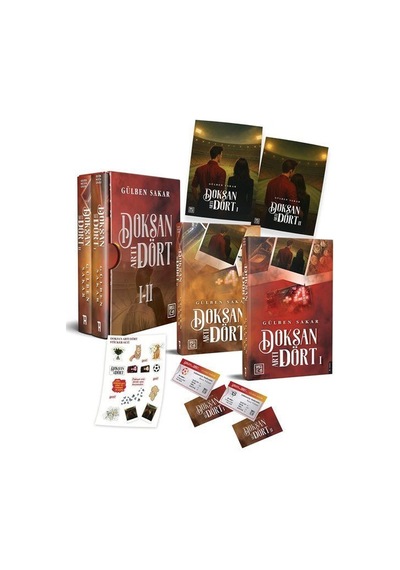 Doksan Artı Dört 1-2 Kutulu Set Ciltli / Gülben Sakar