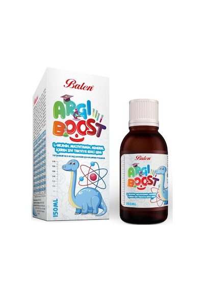 Balen Argi Boost L-arjinin Multivitamin Mineral İçeren Sıvı Takviye Edici Gıda 150 Ml