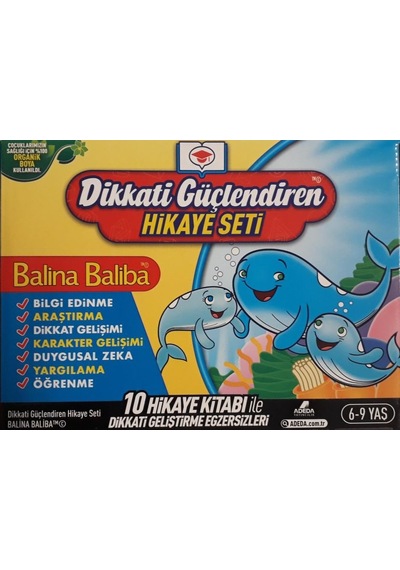 Balina Baliba - Set 6-9 Yaş - Yqbx-716031