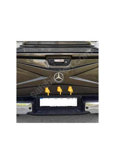 Mercedes X Class Uyumlu Arka Plaka Aydınlatma Yuvaları
