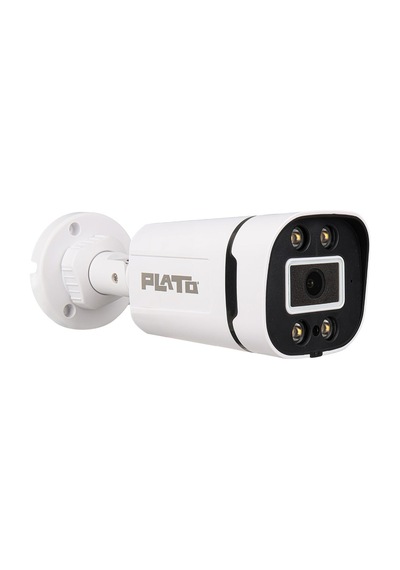 Plato Pl-23840 2mp 4 Warm Ledli 3.6 Mm Gece Renkli Görüş Plastik Kasa Ahd Bullet Kamera