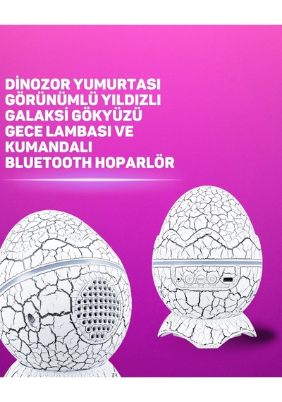 Buğz Bluetooth Hoparlör Özellikli 7 Renkli Gece Aydınlatması Diğer