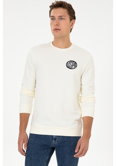 U.s. Polo Assn. Erkek Sweatshirt Bej