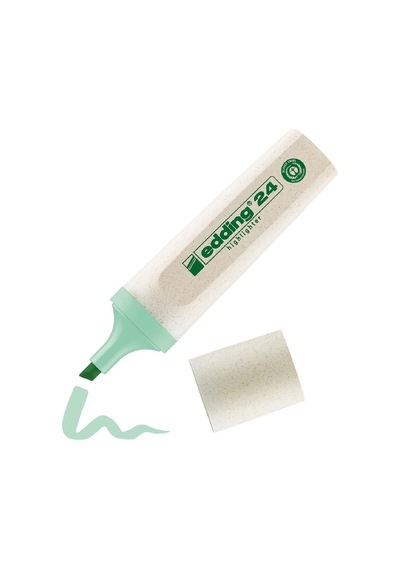 24 Ecoline Fosforlu Kalem Pastel Yeşil Yeşil