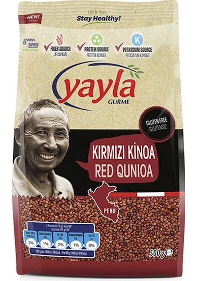 Yayla Gurme Kırmızı Kinoa 500 G