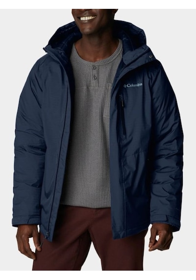 Columbia Oak Harbor Iı Insulated Jacket Lacivert Erkek Outdoor Mont Wm3085 Lacivert