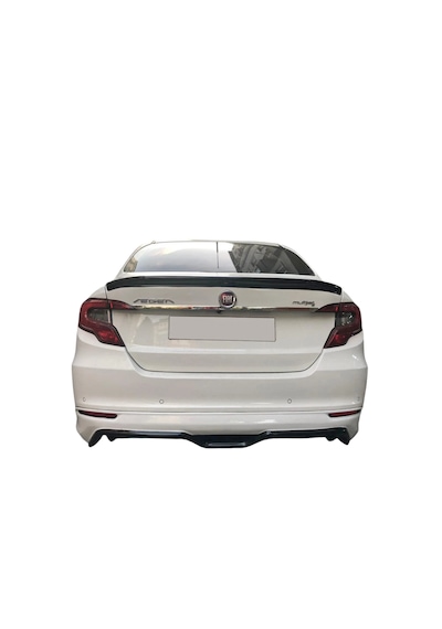 Fiat Egea Spoyler Plastik Spoiler Parlak Siyah