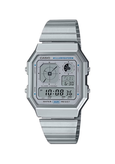 Casio A130we-7adf Vintage Retro Kol Saati Metalik Gri