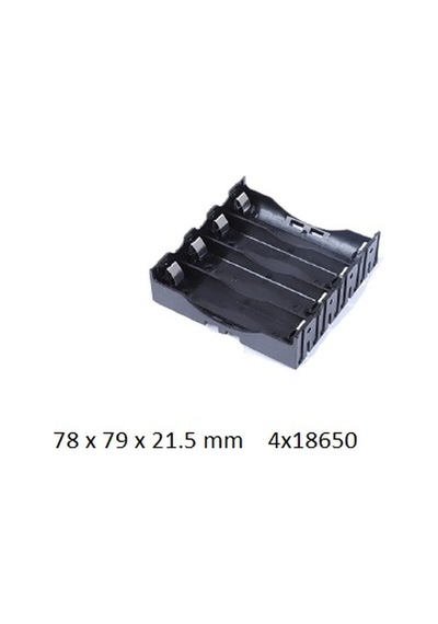 Meltis 18650 Pil Yuvası (Pil Yatağı Pcb Tipi) 3'Lü