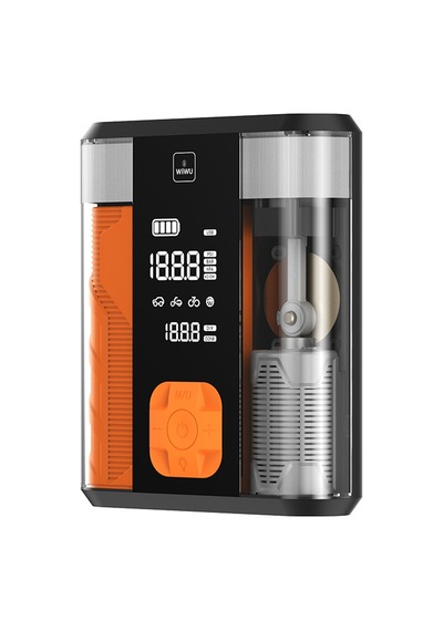 Wiwu Cg201 4in1 Dijital Led Göstergeli Araç Akü Acil Durum Takviye Güç Kaynağı Powerbank 40w 8800mah