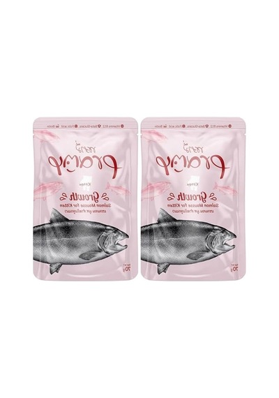 70 Gr Somonlu Mousse, Yavru Kediler İçin 2'li Paket