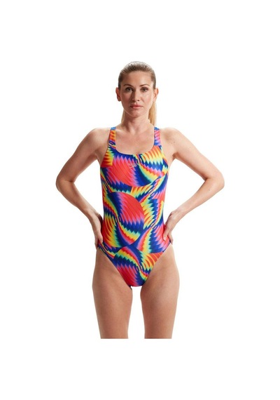 Speedo Endurance Plus Kadın Yüzücü Mayosu 8-00317316784 Çok Renkli