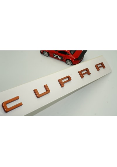 Seat Leon Cupra Bakır Renk 3M 3D Bagaj Yazı Logo Ürün