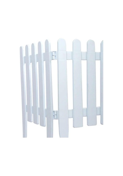 Omnipazar So-ıbc2 Eko İstanbul Bahçe Çiti 4'lü Set 40x59 Cm Beyaz