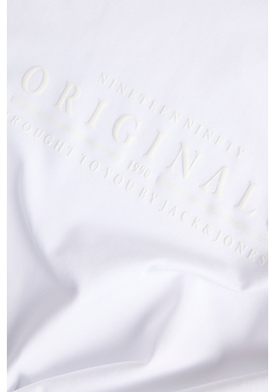 Jack & Jones Erkek T Shirt 12290315 Beyaz
