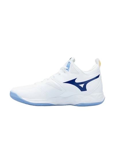 Mizuno Wave Dimension Mıd Unisex Voleybol Ayakkabısı Beyaz / Mavi Çok Renkli