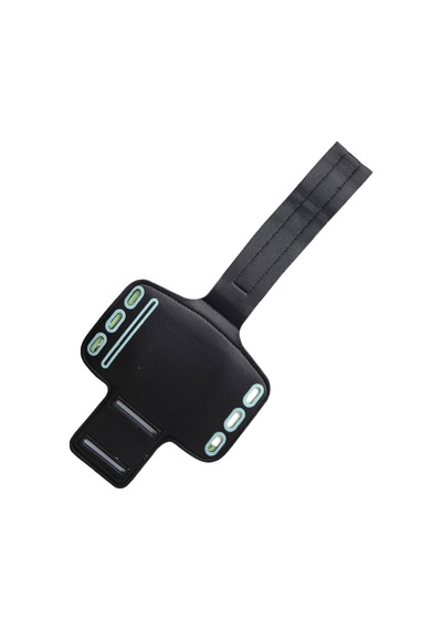 Cep Telefonu Taşıma Kılıfı 14.5cm X 7.5cm Ölçülerinde Kol Bantı Yeşil