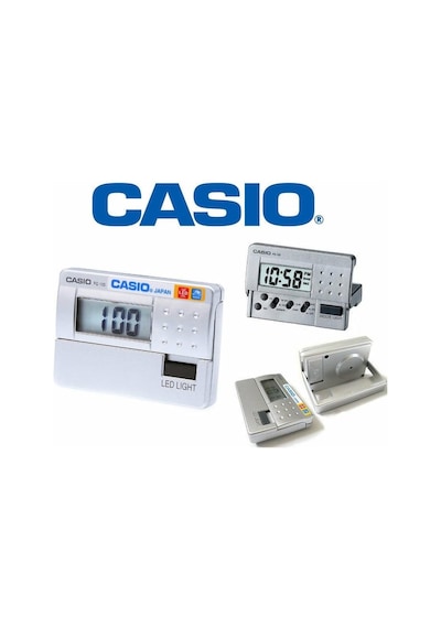 Casio Pq-10d-8rdf Alarmlı Led Masa Saati